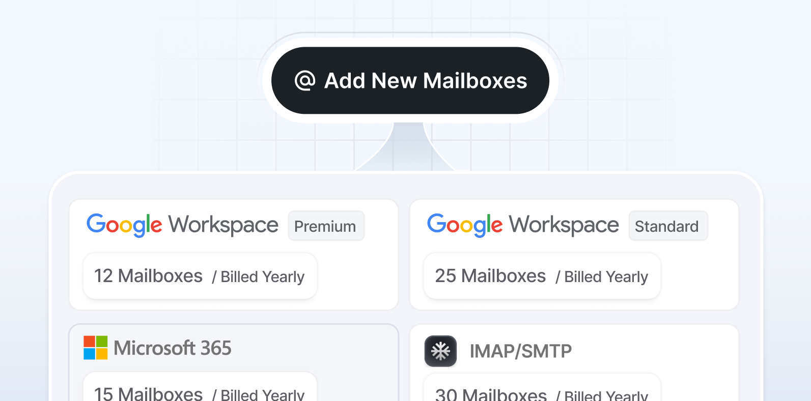 Bulk mailbox management in Icemail